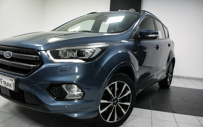 Ford Kuga cena 87900 przebieg: 119000, rok produkcji 2019 z Biskupiec małe 301